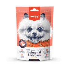 Wanpy Köpek Ödülü Gerçek Somon Dilimleri 100 Gr 