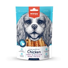 Wanpy Köpek Ödülü Deri Üzerine Tavuk Sargı 100 Gr