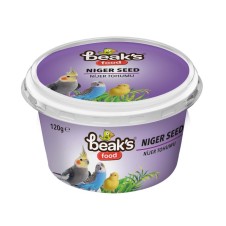 Beaks Nijer Tohumu Kuş Yemi 120 gr