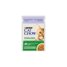 Purina Cat Chow Sterilised Kuzu Yeşil Fasulyeli Yaş Kedi Maması 85 gr