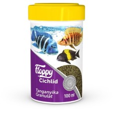 Floppy Cichlid Tanganyika Granulat Balık Yemi 100 ml