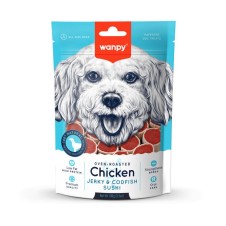 Wanpy Tavuklu ve Morina Balıklı Köpek Ödülü CC-02 100 Gr