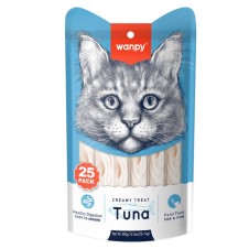 Wanpy Ton Balıklı Sıvı Kedi Ödül Maması 25x14 Gr
