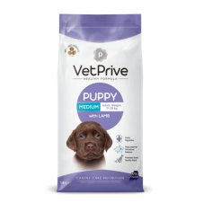 Vet Prive Orta ve İri Irk Yavru Köpek Maması Kuzu Etli 14 kg