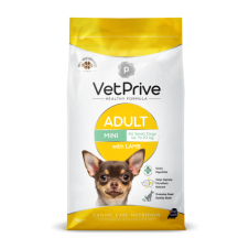 Vet Prive Mini ve Küçük Irk Yetişkin Köpek Maması Kuzu Etli 3 kg