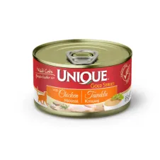 Unique Gold Series Tavuklu Konserve Yaş Kedi Maması 85 Gr x12 Adet