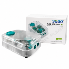 Sobo AQ-013 Air Pump III Ayarlanabilir Çift Çıkışlı Akvaryum Hava Motoru 4W