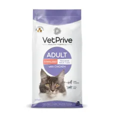 Vet Prive Kısırlaştırılmış Kedi Maması Tavuklu 1,5 kg