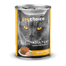 Prochoice Yetişkin Kediler İçin, Tahılsız, Tavuk Etli Ezme 400 gr 6 Adet