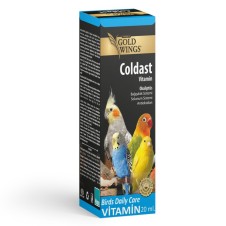 Gold Wings Coldast Kuşlar İçin Solunum Sistemi Destekleyici Vitamin 20 ml