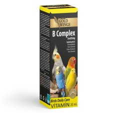 Gold Wings B-Complex Kuşlar İçin Stres Önleyici Vitamin 20 ml