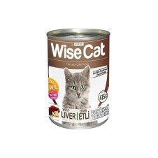Wise Cat Ciğer Etli Yetişkin Konserve Kedi Maması 400 Gr 6 Adet