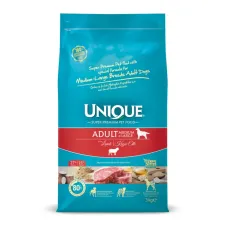 Unique Orta ve İri Irk Yetişkin Köpek Maması Kuzu Etli 3 kg
