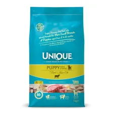 Unique Mini ve Küçük Irk Yavru Köpek Maması Kuzu Etli 3 kg