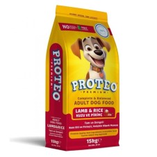 Proteo Kuzu Etli ve Pirinçli Köpek Maması 15 Kg