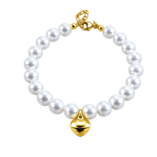 Coco Pet İncili Kedi Kolyesi