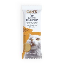 Cans Gourme Lollipop Tavuklu & Balkabaklı Freeze Dried Kedi Ödülü 15x1.4 gr