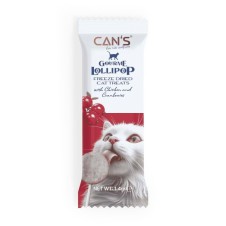 Can’s Gourme Lollipop Tavuk ve Kızılcık Freeze Dried Kedi Ödülü 15x1.4 Gr